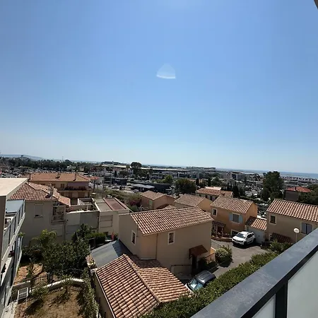 Magnifique 3p Neuf Avec Terrasse Et Vue Διαμέρισμα Saint-Laurent-du-Var